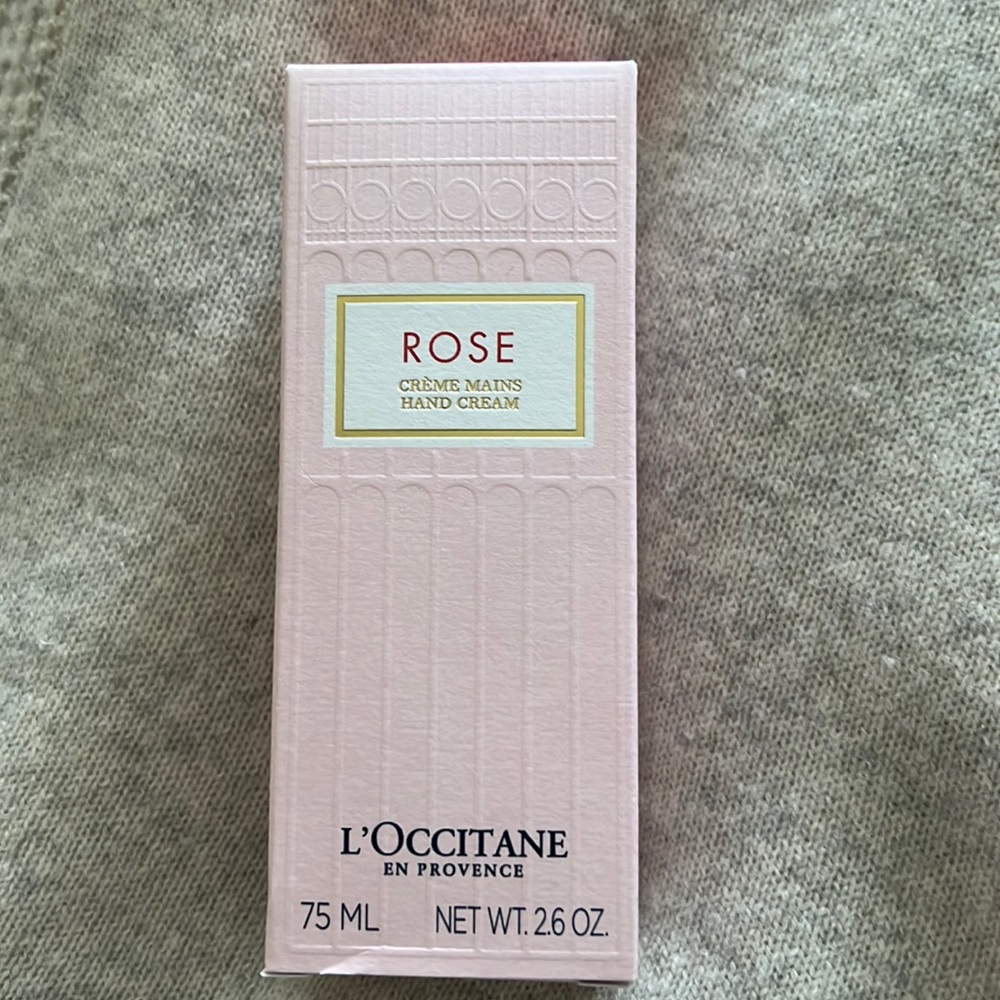 L’Occitane Rose hand cream